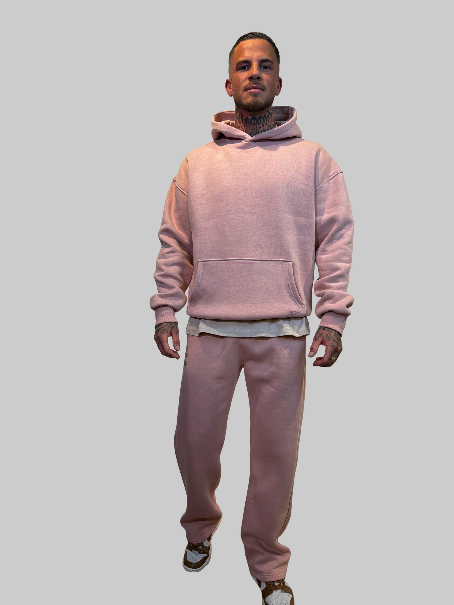 GS Oversize Hoodie Pink