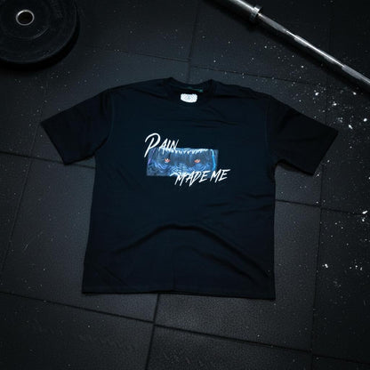 Pain Made Me GS Oversized T-Shirt - Green Stitches