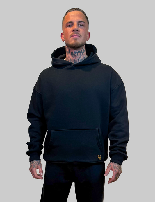 GS Oversize Hoodie Schwarz