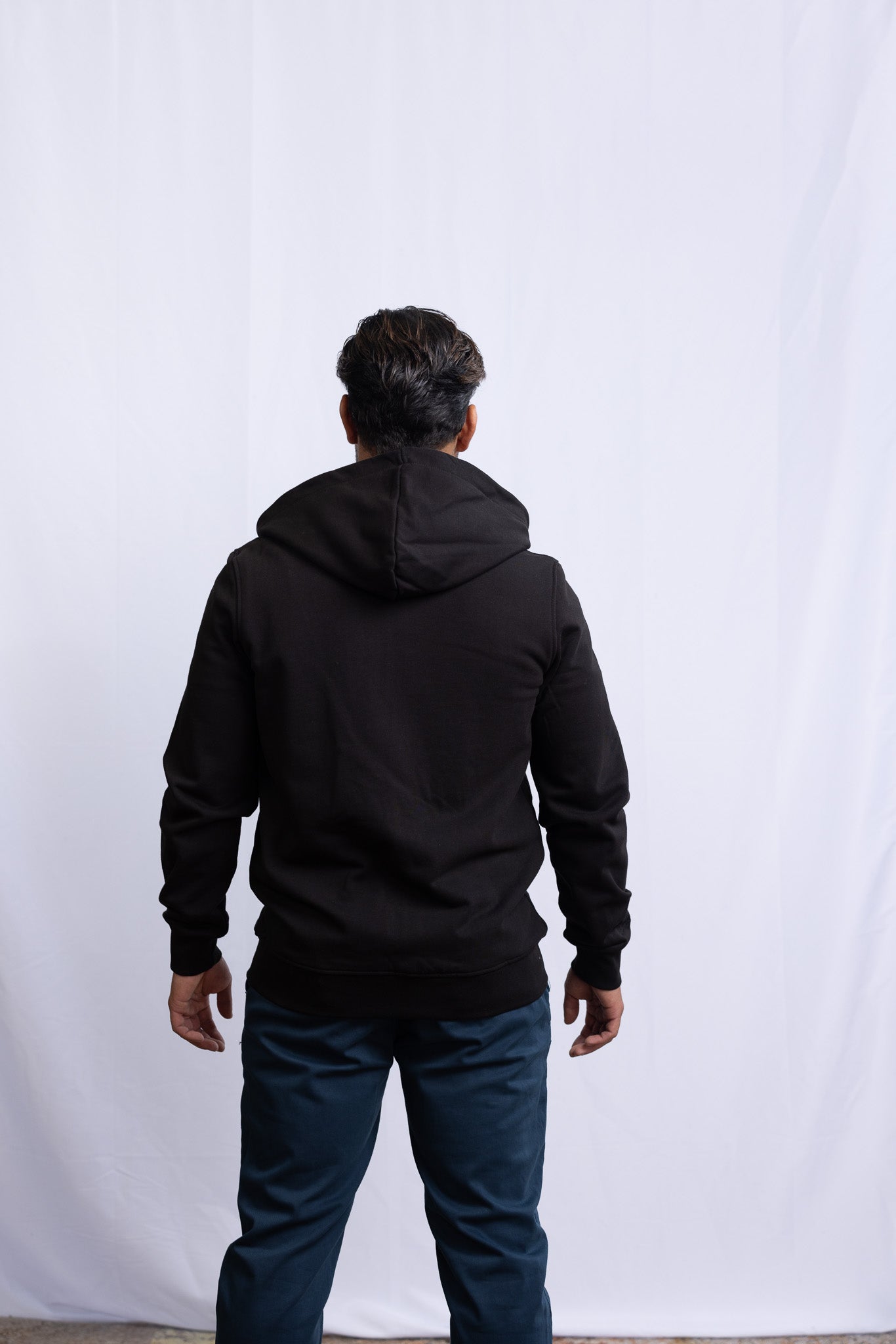 GS Classic Zipper Schwarz - Green Stitches