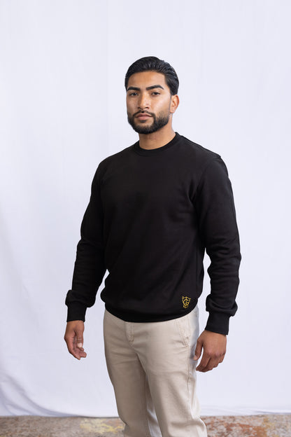 GS Classic Sweatshirt 380 GSM - Green Stitches