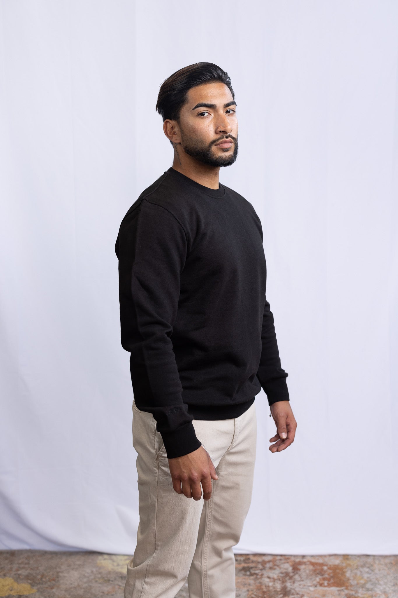 GS Classic Sweatshirt 380 GSM - Green Stitches