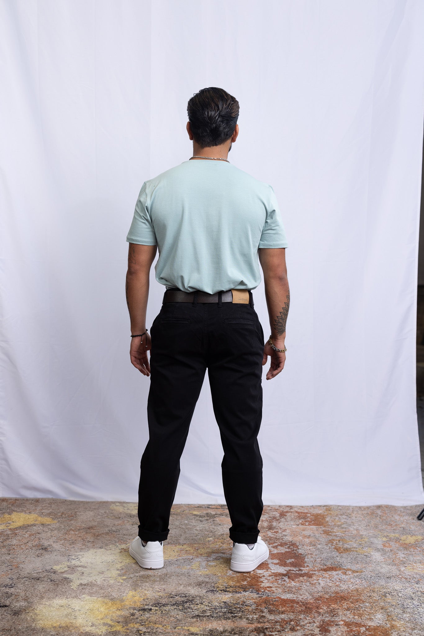 GS Chino-Hose Schwarz