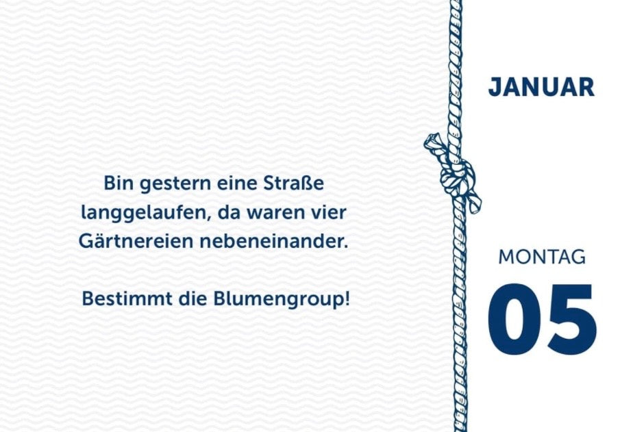 #MDAWS Kalender 2026 - Green Stitches