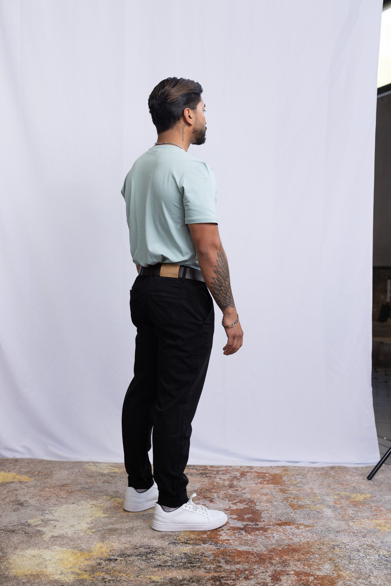 GS Chino-Hose Schwarz