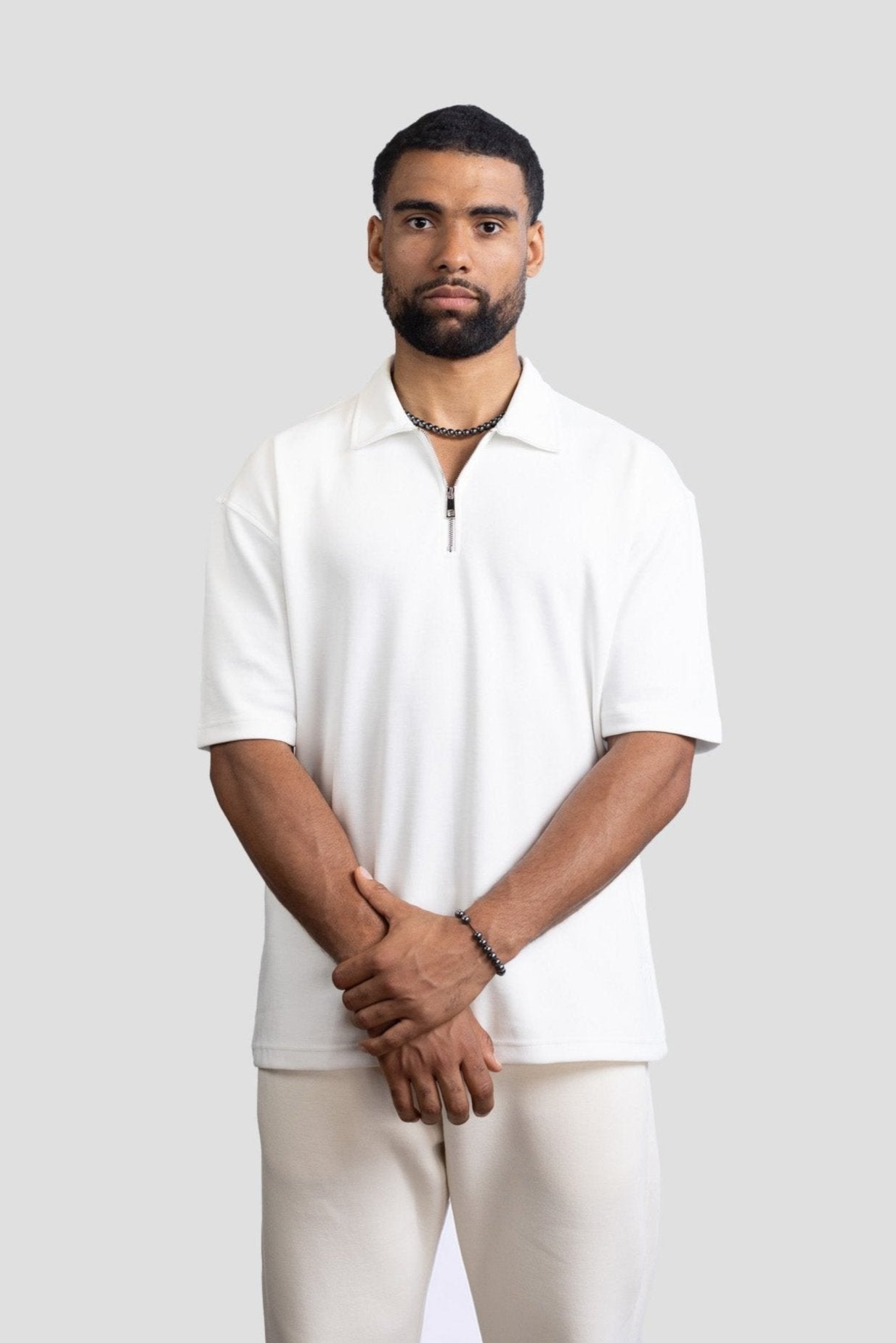 GS Unisex Polo-Shirt - Weiß