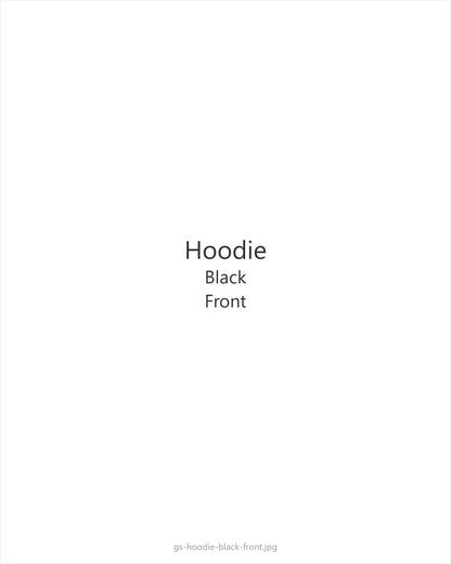 Hoodie Black — front
