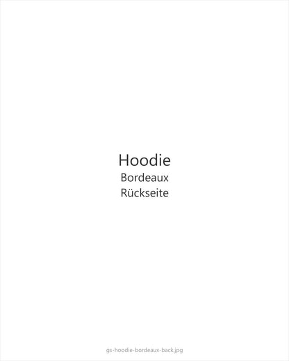 Hoodie Bordeaux — back