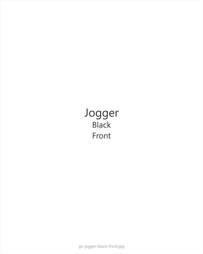 Jogger Black — front
