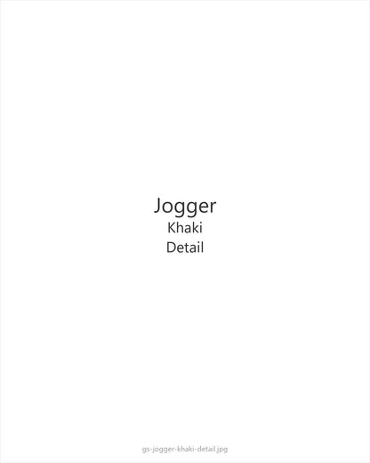 Jogger Khaki — detail