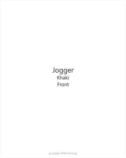 Jogger Khaki — front