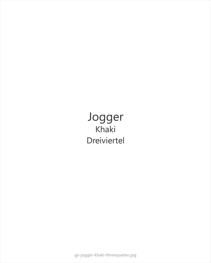 Jogger Khaki — threequarter