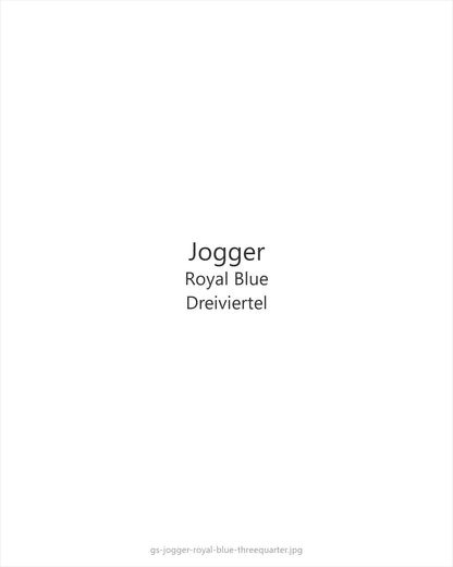 Jogger Royal Blue — threequarter