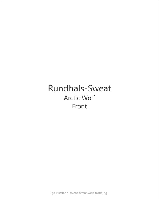 Rundhals-Sweat Arctic Wolf — front