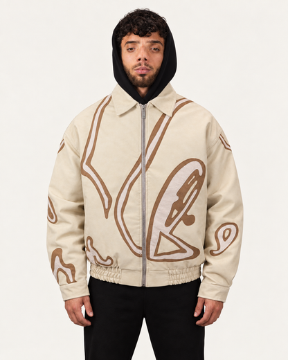 GS Appliqué-Retrojacke 4026