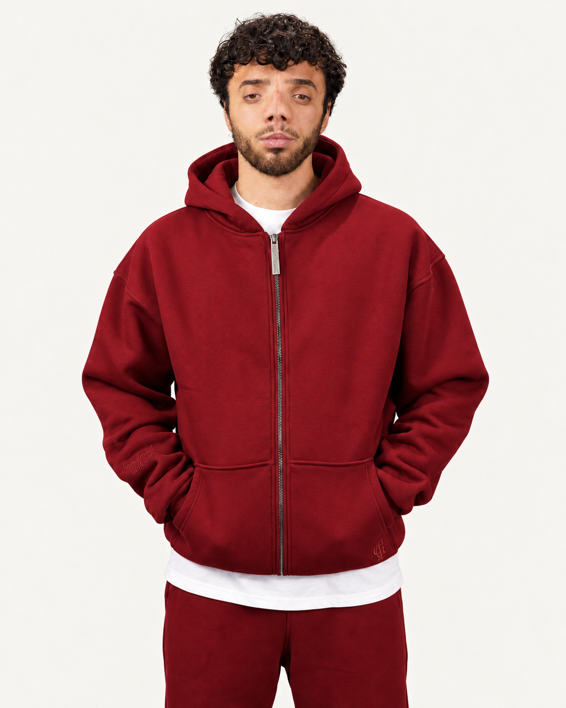 GS Monogram Zip-Hoodie