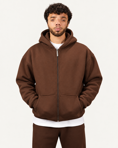 GS Monogram Zip-Hoodie